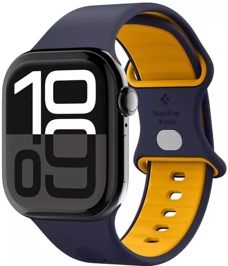 Spigen Nano Pop Λουράκι Σιλικόνης Navy Blue Apple Watch 44/45/46mm/Ultra 49mm