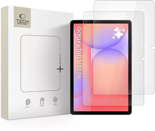 Tech-protect Glass Fit+ 2-pack Galaxy Tab S10 Lite 10.9 X400 X406b Clear