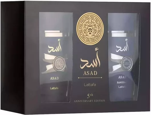 Lattafa Asad Ανδρικό Σετ Αρωμάτων με Eau de Parfum
