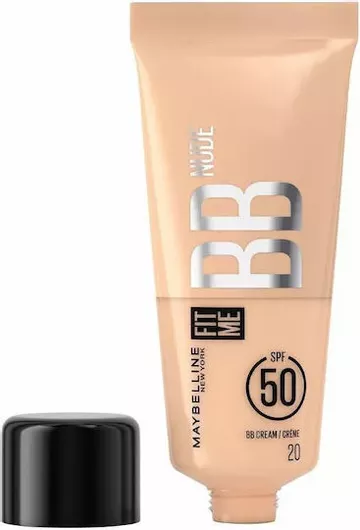Maybelline Fit Me BB Ενυδατική Κρέμα Προσώπου Ημέρας με SPF50 20 30ml