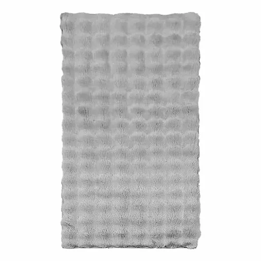 Beauty Home 9664  Πατάκι Μπάνιου Bubble Art 45x75cm Γκρι