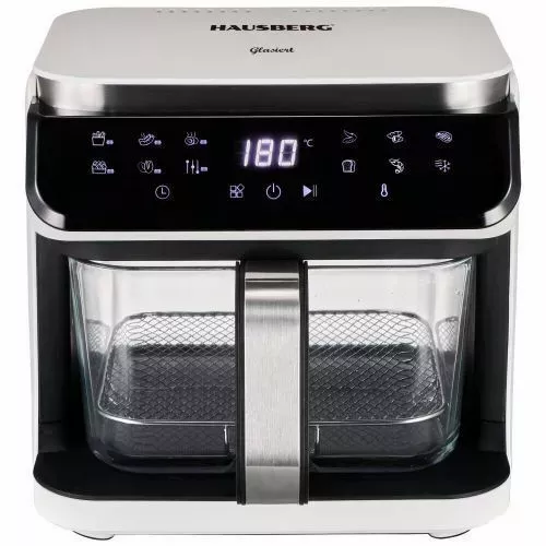 Hausberg HB-2343AB Φριτέζα Αέρος με Αποσπώμενο Κάδο 1400W 6.5lt Μαύρο