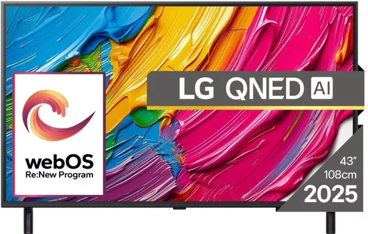 LG Smart Τηλεόραση 75" 4K UHD QNED QNED80A HDR 2025 75QNED80A3A