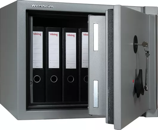 Wertheim AG10 Πυρασφαλές Χρηματοκιβώτιο με Κλειδί Μ45xΠ44.2xΥ39.5cm Βάρους 105kg
