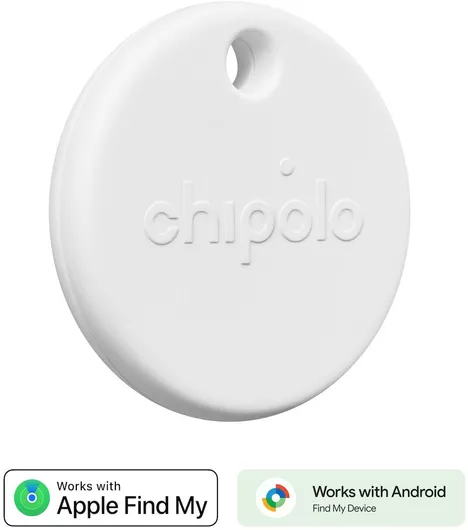 Chipolo Pop Apple and Google Tracker Λευκό