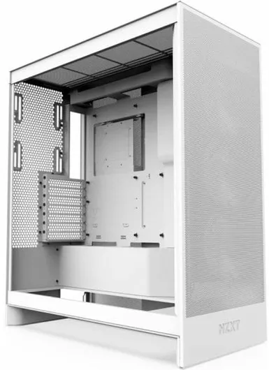 NZXT H7 Flow (2024) Gaming Midi Tower Κουτί Υπολογιστή με Πλαϊνό Παράθυρο Λευκό
