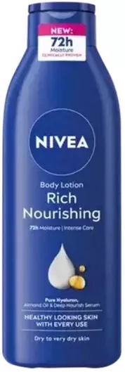 Nivea Rich Nourishing Ενυδατική Lotion Σώματος για Ξηρές/Πολύ Ξηρές Επιδερμίδες 250ml