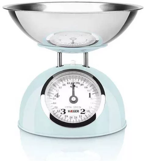 Αναλογική Ζυγαριά Κουζίνας 20gr/5kg Μπλε