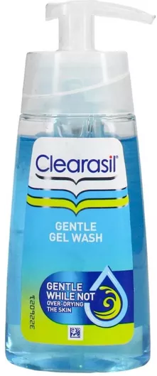 Clearasil Gentle While Not Gel Καθαρισμού Καθαρισμού Προσώπου 150ml