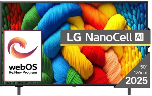 LG Smart Τηλεόραση 75" 4K UHD LED 75NANO80A3B HDR 2025