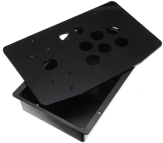 Acrylic Panel Case Replacement DIY Clear Black Arcade Joystick (12-00C556)