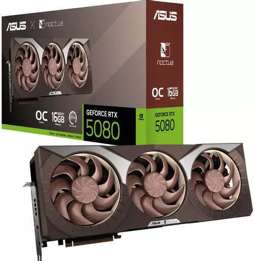 Asus GeForce RTX 5080 16GB GDDR7 Noctua OC Κάρτα Γραφικών
