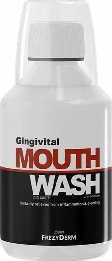 Frezyderm Gingivital Στοματικό Στοματικό Διάλυμα για την Ουλίτιδα κατά της Κακοσμίας 250ml