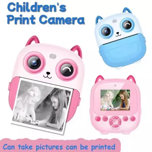 HT-04903 Παιδική Φωτογραφική Μηχανή με Θερμική Εκτύπωση