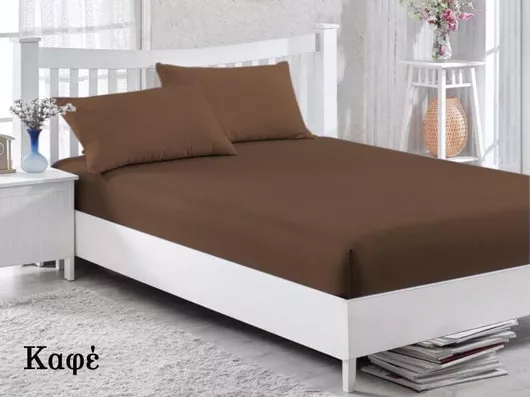 Σετ Μαξιλαροθήκες Καφέ 50x70cm