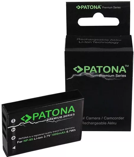 Patona Battery Patona Premium Battery Fujifilm Np-95 Finepix F30 F-30 F31 F-31 F31fd F-31fd X100