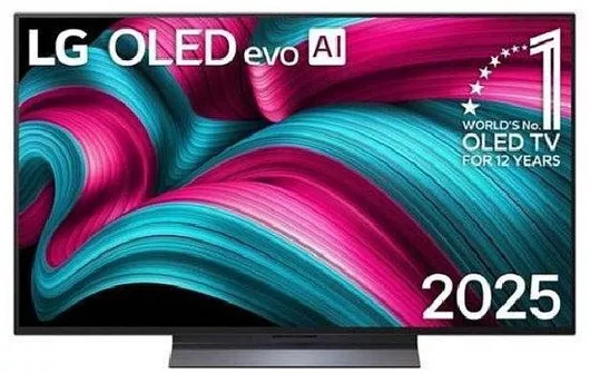 LG Smart Τηλεόραση 55" 4K UHD OLED Evo AI C5 HDR 2025 OLED55C51LA