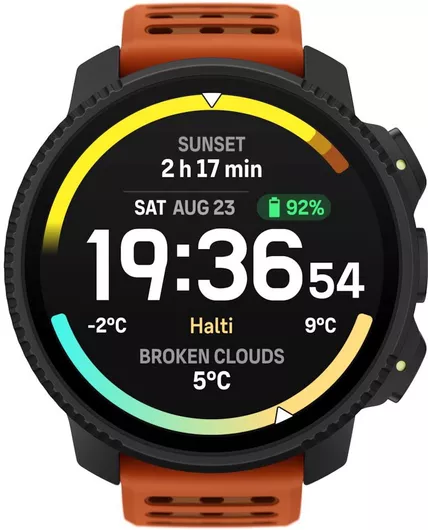 Suunto Vertical 2 48mm Αδιάβροχο Smartwatch με Παλμογράφο (Canyon)