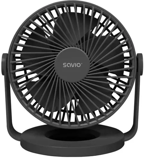Savio Ad-01 Usb Ανεμιστήρας Γραφείου Επαναφορτιζόμενο Savad-01