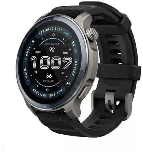 Amazfit Balance 2 47mm Αδιάβροχο Smartwatch με Παλμογράφο (Μαύρο)