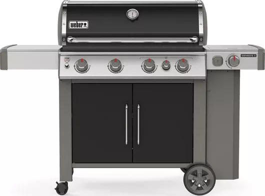 Weber Genesis II EP-435 GBS Ψησταριά Υγραερίου Μαντεμένιας Σχάρας 86x48cm με 4 Εστίες 14.07kW & Πλαϊνό Μάτι