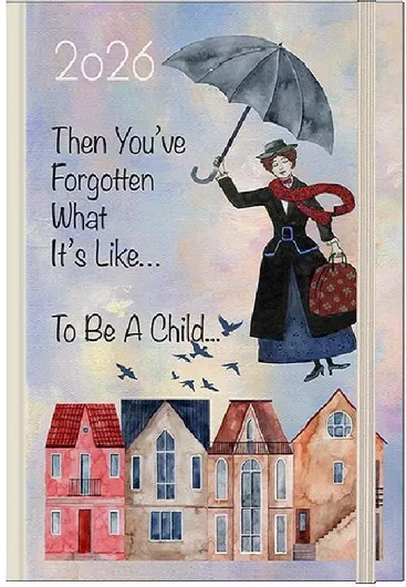 Λιναρδάτος Fairytale Ημερήσια Ατζέντα 2026 14x21cm A