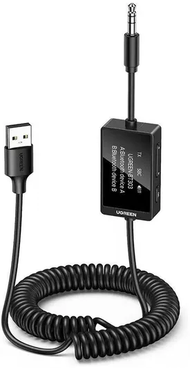 Ugreen Bluetooth Receiver με θύρα εξόδου USB & Μικρόφωνο