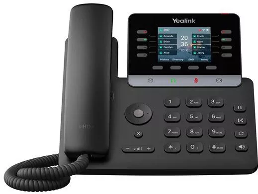 Yealink SIP-T73U Ενσύρματο Τηλέφωνο IP Μαύρο