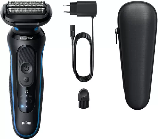 Braun Series 5 2087840 Ξυριστική Μηχανή Προσώπου Επαναφορτιζόμενη