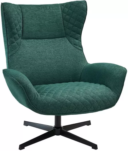 Gossip Πολυθρόνα Περιστρεφόμενη Κυπαρισσί 90x87x105cm