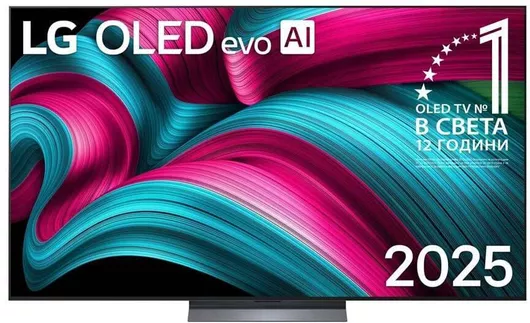 LG Smart Τηλεόραση 65" 4K UHD OLED Evo AI C5 HDR 2025 OLED65C51LA