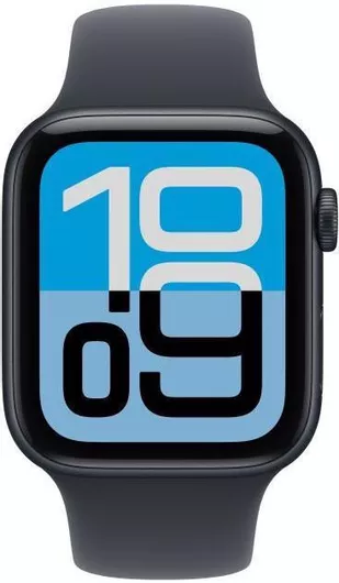 Apple Watch SE 3 Cellular Aluminium 40mm Αδιάβροχο με eSIM & Παλμογράφο (Midnight Aluminium Case with Midnight Sport Band - S/M)