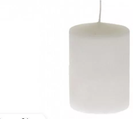 Κερι Κορμος Λευκο Χρωμα.διασταση Δ 7 Χ Υ 10cm