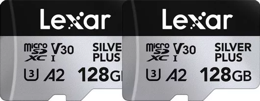 Lexar microSDXC 128GB Class 10 U3 V30 A2 UHS-I