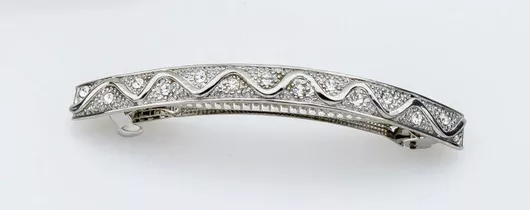 Μπαρέτα Μαλλιών Στρας Λάμψη Πολυτέλεια