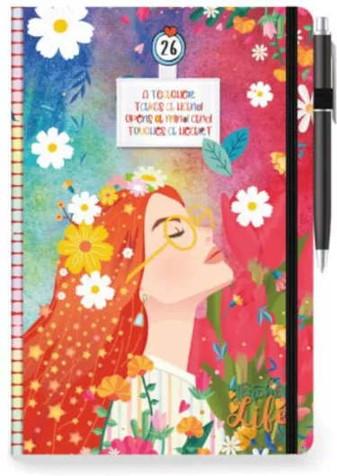 Ημερολόγιο Ημερήσιο 2026 Innostat 10x14cm Palmare Teacher 001366