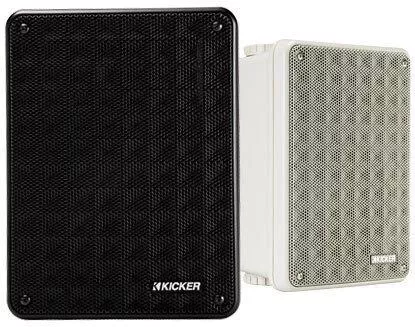 Kicker Ηχεία Εγκαταστάσεων 11W Εξωτερικού Χώρου (Σετ 2τμχ) Μαύρο
