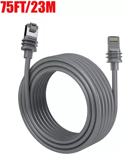 Καλώδιο Διασύνδεσης Replacement Cable Starlink Ethernet Cable Gen 3 Satellite V3 Dish Router Outdoor Up To 1200mbps Waterproof Gray 75ft/23m Κωδ.1-per0020
