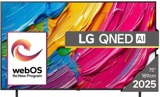 LG Smart Τηλεόραση 55" 4K UHD QNED QNED80A HDR 2025 55QNED80A3A