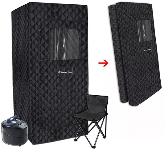 inSPORTline Ατομική Σάουνα Εσωτερικού Χώρου Μ80xΒ80xΥ180cm