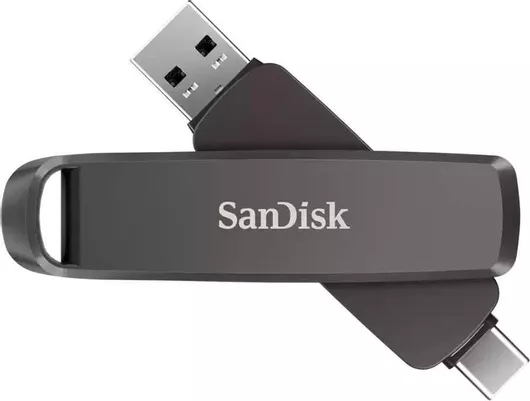 Sandisk Extreme PRO Dual 512GB USB Stick 2.0 με σύνδεση USB-C Μαύρο