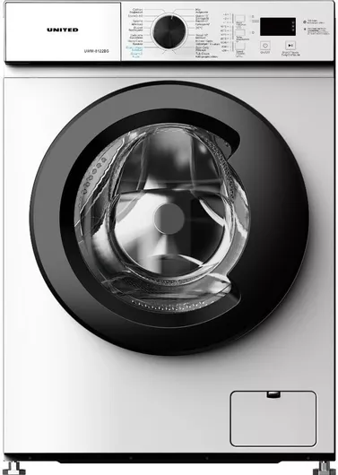 United Πλυντήριο Ρούχων 8kg 1200 Στροφών UWM-8122BS