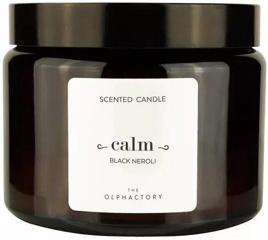 Ambientair Calm  Αρωματικό Κερί σε Βάζο 360gr Μαύρο 