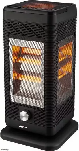 Primo PRQH-81118 Σόμπα Χαλαζία 2000W Μαύρο