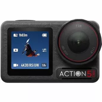 DJI Osmo Action 5 Pro Action Camera 8K Υποβρύχια Standard Combo με Οθόνη Αφής 2.5" & Wi-Fi Μαύρο