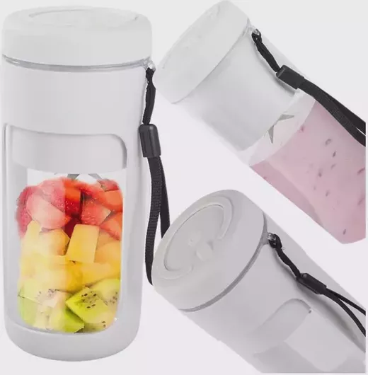 Μπλέντερ για Smoothies Φορητό με Πλαστική Κανάτα W 0.42lt Ροζ