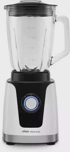 Ufesa Μπλέντερ με Γυάλινη Κανάτα 1500W 1.5lt Λευκό