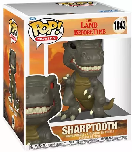 Funko Pop! Movies: The Land Before Time - Sharptooth Supersized 6" #81192