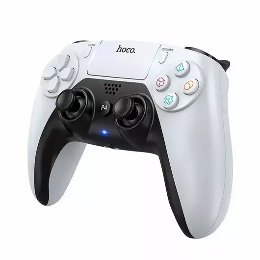 Hoco GA1 Phoenix Gamepad Ασύρματο για PC / PS4 / PS5 Λευκό