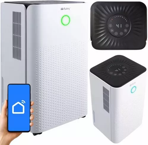 Ruhhy 26497 Αφυγραντήρας με Συμπιεστή και Wi-Fi 12lt